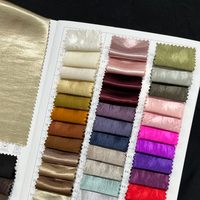 Tissu en satin brocart double face en polyester, tissé, respirant, imitation soie, pour costumes, robes et chemises pour garçons et filles