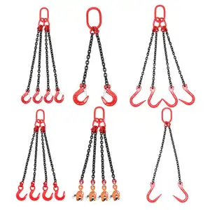 Wire Rope Webbing Slings Sling Chain 4 Legs Lifting Chains