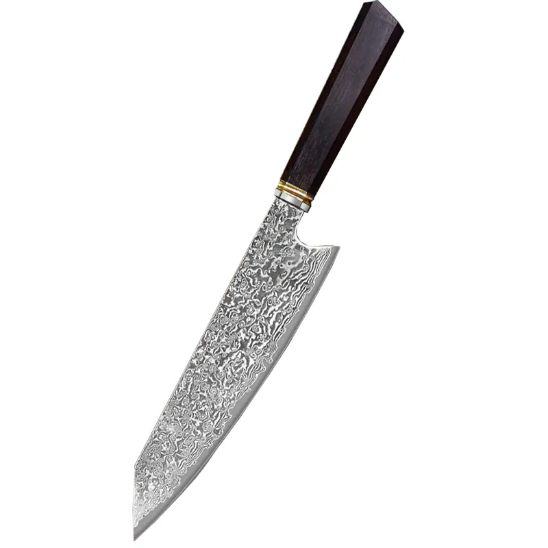 Heiß verkaufendes japanisches Kiritsuke Kochmesser Damaskus 8 Zoll Küchenmesser