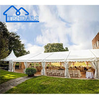 Tente de réception blanche sur mesure 10x20 15x20 15x30 20x30, tente de mariage, tente de fête, structure en alliage d'aluminium, grande tente extérieure pour événements