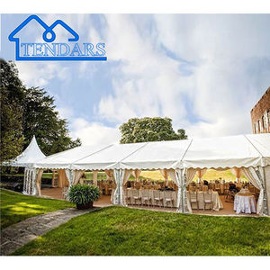 Tente de réception blanche sur mesure 10x20 15x20 15x30 20x30, tente de mariage, tente de fête, structure en alliage d'aluminium, grande tente extérieure pour événements - Product Image 2