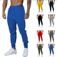 Pantalon de survêtement athlétique pour homme, coupe fuselée, décontracté et polyvalent, séchage rapide, multicolore, nouvelle collection, best-seller pour le commerce transfrontalier