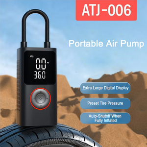 Inflador de Neumáticos Inalámbrico Portátil, Compresor de Aire Digital Recargable de 150 PSI con Pantalla LED Dual para Automóvil y Bicicleta - Product Image 3