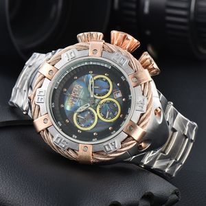 Reloj de Lujo para Hombre 2022, Estilo Retro, Movimiento de Cuarzo, Esfera de Cristal Analógica, Correa de Acero Inoxidable, Resistente al Agua hasta 10 Bares, Alta Calidad - Product Image 3