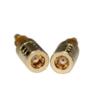 Connecteur femelle SMB plaqué or de qualité supérieure 75 ohms SMB-C-K1.5 pour câbles RG316 RG174