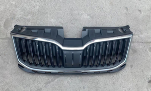 Grille avant de style latte populaire de vente de haute qualité pour vw Skoda <span class=keywords><strong>octavia</strong></span> mise à niveau nouveau style <span class=keywords><strong>2018</strong></span> - Product Image 4
