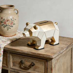 Hucha de Resina con Forma de Oso, Decoración Creativa para el Hogar, Hucha con Forma de Animal - Product Image 4