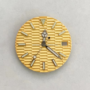 Cadran de haute qualité 28.5Mm pour Seik-o Nh35 mouvement Mod accessoires clou unique vert lumineux 12 heures Triangle - Product Image 5