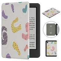 Casing E-Reader Magnetik Kustom, Smart Wake Sleep, untuk Kindle dan Kobo, Pelindung dengan Tali Pegangan