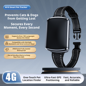 Localizador GPS para Mascotas, Rastreador Inteligente Antipérdida, Dispositivo Antidesviación, Resistente al Agua, Certificado, con Satélite, Vibración, SOS, Plástico, Almacenamiento en la Nube - Product Image 4