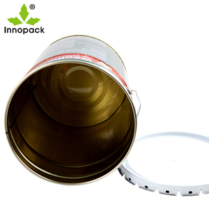 Xử lý kèm theo vòng rộng miệng kim loại thiếc xô thuận tiện cho trống Thùng & Thùng Lưu Trữ - Product Image 2