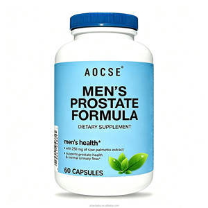 Capsules de soutien de la prostate OEM/ODM, Complément alimentaire à base de plantes pour le soutien de la prostate avec du palmier nain, de la racine d'<span class=keywords><strong>ortie</strong></span> et du Pygeum - Product Image 1