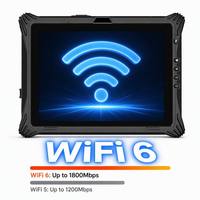 Tablet Robusta con Windows de 10.1'', Intel Core Ultra 5, IP65 Resistente al Agua, Escáner de Código de Barras 2D, PC Industrial, 4G LTE, GPS, RJ45, RS232, WiFi
