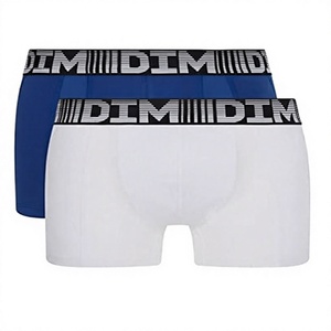 Calzoncillos Boxer de Algodón con Logotipo Personalizado para Hombre, Ropa Interior Tejida a Rayas, Calzoncillos con Estampado de Letras de Tiro Medio - Product Image 4