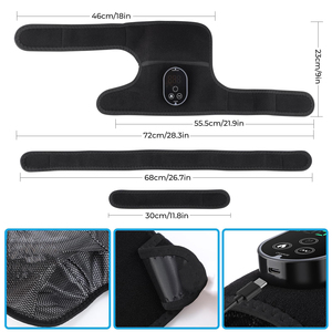 Compresse Chaude Portable pour Soulager la Douleur de l'Arthrite, Coussin Vibrant pour Coude et Épaule, Masseur Chauffant Sans Fil pour Genou avec Minuteur - Product Image 3