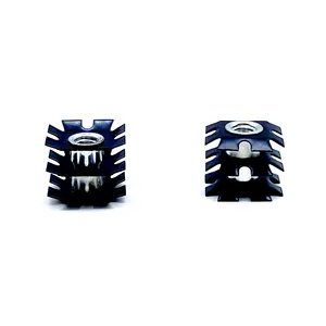 High Quality 3 Layer Metal Round Tube Spring Insert Nut For Square Tube 3/16 1/4 5/16 3/8 Tube Threaded Inserts