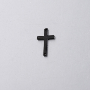 Christian Religious Style <strong>Cross</strong> Shape Pendant Cheap Custom Stainless Steel Two Hole <strong>Cross</strong> <strong>Charms</strong> for Necklace Bracelet Making - Product Image 5