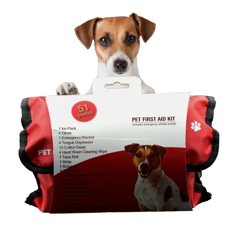 JNCMED Medical Multi Purpose Waterproof Outdoor Emergency 1st Aid Pet Products Primeiros Socorros Caça Dog Medical Kit