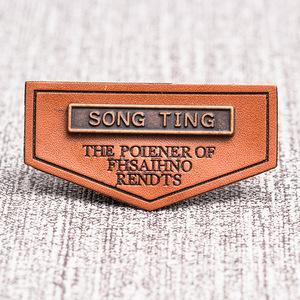 Горячая распродажа: кожаные нашивки с логотипом компании на заказ для кепок, шляп и джинсов - Product Image 4