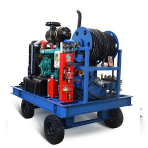 Máquina de Limpieza de Tuberías <span class=keywords><strong>para</strong></span> Obras Municipales, 300 bar, 215 Lpm, Desatascador de Drenajes - Product Image 1