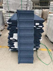 Fabricants de toits chinois Tuile de toit <span class=keywords><strong>en</strong></span> métal enduit de pierre galvanisée ondulée de haute qualité et rentable - Product Image 5