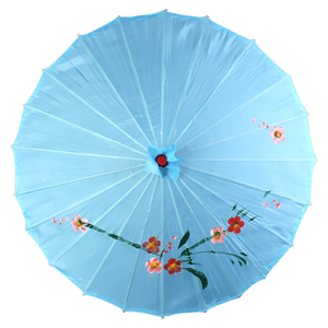 Peinture à l'encre classique chinoise sur mesure, plusieurs modèles, personnalisé, Style papier à l'huile, <span class=keywords><strong>ombrelle</strong></span> de mariage, en bambou - Product Image 4