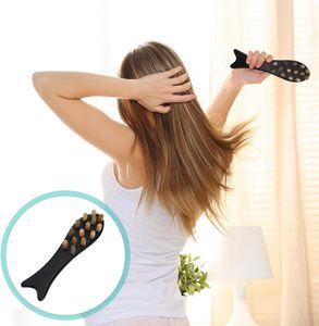 Set di Pettini Gua Sha in Corno di Bue Naturale, Massaggiatore per la Testa, Strumento per il Trattamento dei Punti Trigger, per Collo, Occhi e Viso, Logo Personalizzabile - Product Image 3