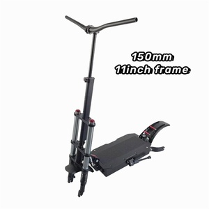 Geofought E5B Boyueda S3 S5 Scooter Parts 11 Inch 150mm Open Size Hydraulic Shock Aluminum Alloy Electric Scooter Chassis <b>Frame</b> - Product Image 4