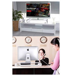 Soporte de monitor acrílico, <span class=keywords><strong>para</strong></span> <span class=keywords><strong>internet</strong></span>, caf, plexiglás, pc, escritorio - Product Image 3