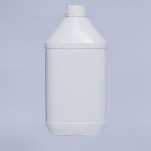 Bouteille en plastique 5L Bouteille en plastique HDPE pour détergent liquide Bouteille carrée avec poignée pour huile moteur - Product Image 4