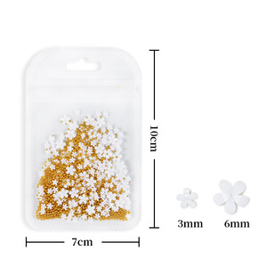 200 Uds flor acrílica decoración <span class=keywords><strong>de</strong></span> <span class=keywords><strong>uñas</strong></span> tamaño mixto diamantes <span class=keywords><strong>de</strong></span> imitación blancos gema plateada herramienta <span class=keywords><strong>de</strong></span> manicura accesorios para diseño <span class=keywords><strong>de</strong></span> <span class=keywords><strong>uñas</strong></span> DIY - Product Image 5