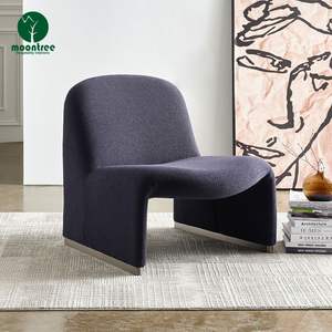 كرسي مريح من Moontree للترفيه بتصميم حديث على شكل تلة بتصميم عصري لغرفة المعيشة والفندق وغرفة النوم أثاث كرسي - Product Image 4