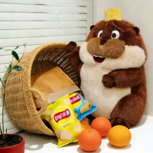 Peluche Castor Marron Cartoon Metamorphosis, Jouet en Peluche Doux, Vente en Gros et au Détail, Cadeau d'Anniversaire pour Enfants, Décoration de <span class=keywords><strong>Chambre</strong></span> - Product Image 4