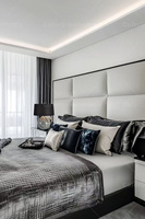 Services de design d'intérieur de maison de luxe moderne avec rendu 3D, projet de villa, appartement, design d'intérieur