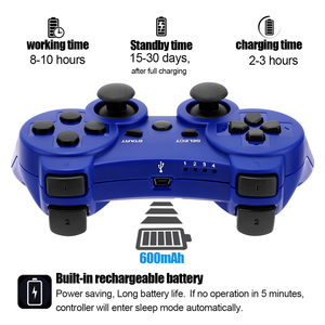 Wireless Gamepad for <b>PS</b> <b>3</b> Console Joystick Double Vibration for Ps3 Joypad for PS3 BT Controller - Product Image 2