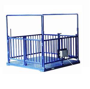 LOCOSC 가축 소 돼지 디지털 라이브 가축 무게 바닥 저울 1000kg - Product Image 2