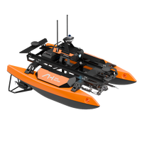 Système sonar multi-faisceaux USV Hunter de haute précision technologie AI 5G/Communication par satellite Support OEM personnalisé sous-marin
