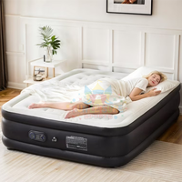 Matelas pneumatique gonflable Matelas pneumatique avec pompe intégrée Pompe rechargeable Camping Twin Size Blow Up Air Bed Mattress