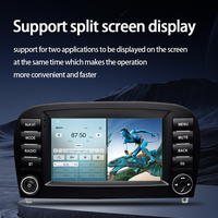 Autoradio multimédia Android 15 avec lecteur vidéo, Carplay sans fil, compatible avec Mercedes Benz SL R230 SL350/500/55/600/65 01-11