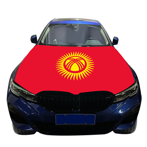 Fundas para Capó de Coche de <span class=keywords><strong>Kirguistán</strong></span>, 120x150cm, Resistentes al Desgaste y Duraderas, <span class=keywords><strong>Bandera</strong></span> para Capó de Motor, Venta al Por Mayor - Product Image 5
