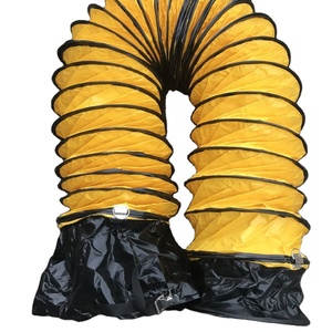 <span class=keywords><strong>Tuyau</strong></span> flexible en PVC ignifuge résistant à la chaleur de 1000 mm 10 m pour conduits d'air - Product Image 1