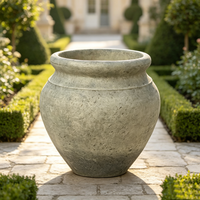 Pots de fleurs vintage minimalistes en plastique, pour utilisation au sol, petites et grandes tailles, écologiques, durables, pour la maison et la pépinière