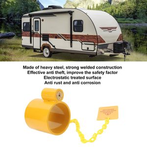 Verrou de cinquième roue en acier Ambull Factory ODM OEM avec étiquette d'avertissement antivol <span class=keywords><strong>pour</strong></span> remorques à cinquième roue/semi-remorques/camping-cars/conteneurs - Product Image 5