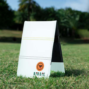 Funda de cuero duradera para tarjetas de puntuación de golf, diseño de fábrica, para guardar tarjetas de puntuación de golf - Product Image 5