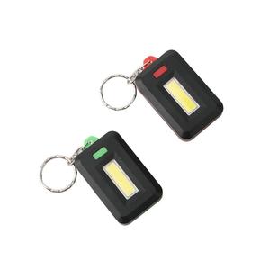 mayor <span class=keywords><strong>onlineshop</strong></span> logotipo personalizado promover plástico plano pequeño micro mini cob led llavero cadena led llavero linterna - Product Image 3