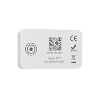 Pembuat MOKOSMART Compact Custom Shape S05T BLE Temperature Logger Tag IP67 Tahan Air Jangkauan 150m untuk Logistik Rantai Dingin