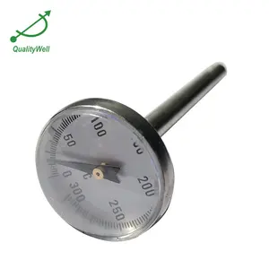 Pot Lids Thermometer Small Dial Size Bimetal Thermometer