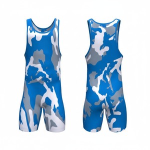 Singlet de lutte pour hommes coupe ajustée léger et confortable pour les lutteurs - Product Image 1