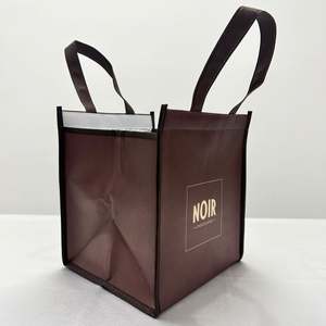 Premium Quality Custom Logo <b>Thermal</b> Cooler <b>Bag</b> Wholesale Non-Woven Aluminum Film Insulated Cooler <b>Bag</b> with Your Logo - Product Image 5