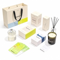 Bouteille diffuseur de parfum en verre personnalisée à vente chaude avec bâtonnets en bambou 200 ml Bouteille vide ronde en verre pour diffuseur de parfum à roseaux